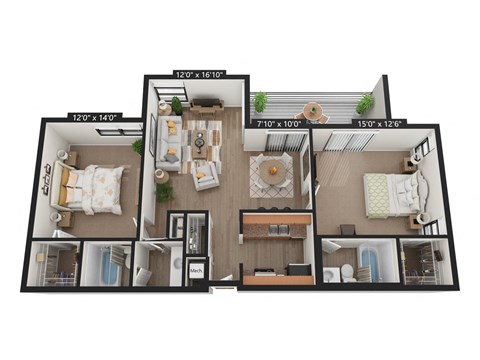 6730 Bull Run Road 1-2 Beds Apartment for Rent - Photo Gallery 26